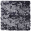 Vidaxl hoogpolig vloerkleed navarra 240x240 cm polyester donkergrijs