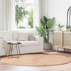 Vidaxl hoogpolig vloerkleed navarra 200x200 cm polyester beige