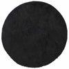 Vidaxl hoogpolig vloerkleed navarra 200x200 cm polyester zwart
