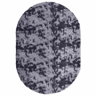 Vidaxl hoogpolig vloerkleed navarra 300x200 cm polyester donkergrijs