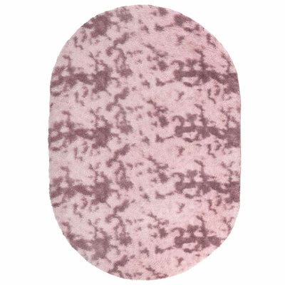 Vidaxl hoogpolig vloerkleed navarra 300x200 cm polyester stoffig roze