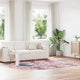 Vidaxl hoogpolig vloerkleed navarra 300x200 cm polyester stoffig roze