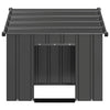 Vidaxl hondenhok met dak 85x107x81 cm gegalvaniseerd staal