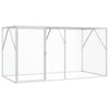 Vidaxl vogelkooi antraciet 208 x 102 x 108 cm gegalvaniseerd staal
