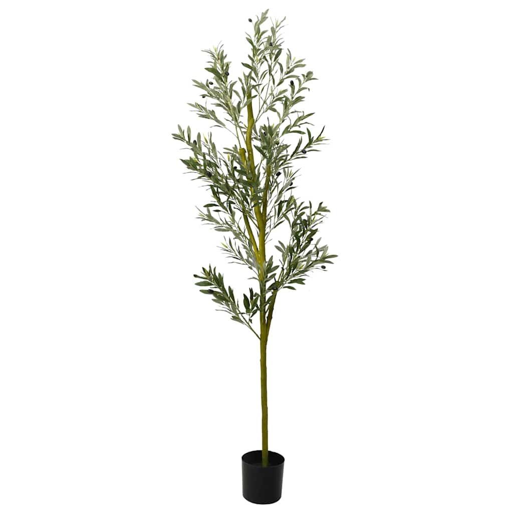 Vidaxl kunstolijfboom 800 blaadjes 200 cm groen