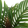 Vidaxl kunstpalmboom 6 bladeren 100 cm groen