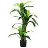 Vidaxl kunstboom dracaena 36 bladeren 120 cm groen