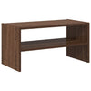Vidaxl schoenenrek stapelbaar 60x30x30,5 cm bruin eikenkleur