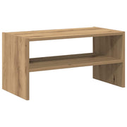Vidaxl schoenenrek stapelbaar 60x30x30,5 cm artisanaal eikenkleurig - afbeelding 2