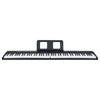 Vidaxl 88 toetsen piano elektrisch toetsenbord met muziekstandaard
