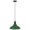 Vidaxl hanglamp in hoogte verstelbaar e27 ø31 cm metaal glanzend groen