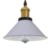 Vidaxl hanglamp in hoogte verstelbaar e27 ø22 cm metaal glanzend grijs