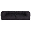 Vidaxl 2-zits modulaire bank 140x70x36 stof antracietkleurig