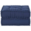 Vidaxl modulair bank indigo 70 x 70 x 36 cm stof