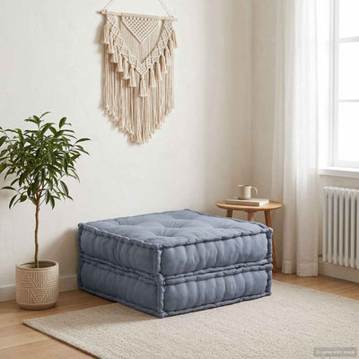 Vidaxl modulair sofabet stof grijs 70 x 70 x 36 cm