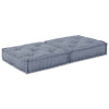 Vidaxl modulair bank grijs 70 x 70 x 36 cm stof