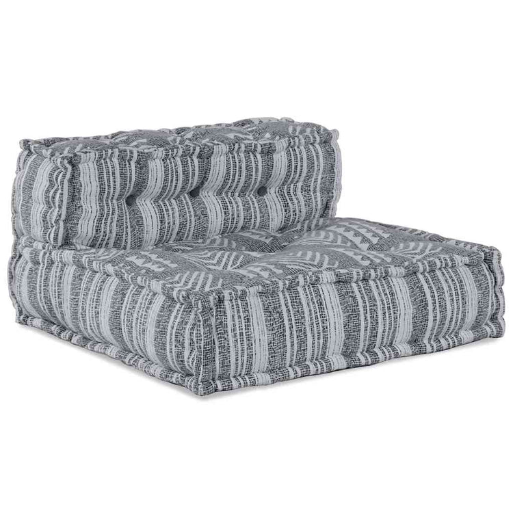 Vidaxl modulair sofabet stof grijze print 70 x 70 x 56 cm