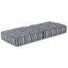Vidaxl modulair bank grijze print 70 x 70 x 36 cm stof