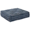 Vidaxl modulair bank indigo print 70 x 70 x 56 cm stof