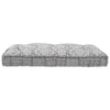 Vidaxl modulair bank lichtgrijs 120 x 80 x 12 cm stof