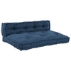 Vidaxl modulair bank 2 pcs indigo 120 x 80 x 38 cm stof