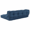 Vidaxl modulair bank 2 pcs indigo 120 x 80 x 38 cm stof