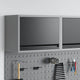 Vidaxl gereedschapskast zwart en grijs 50 x 25 x 35 cm staal