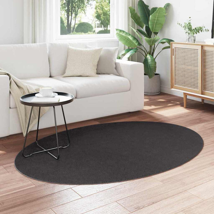 Vidaxl tapijt huarte antraciet 120 x 170 cm 100% polyester