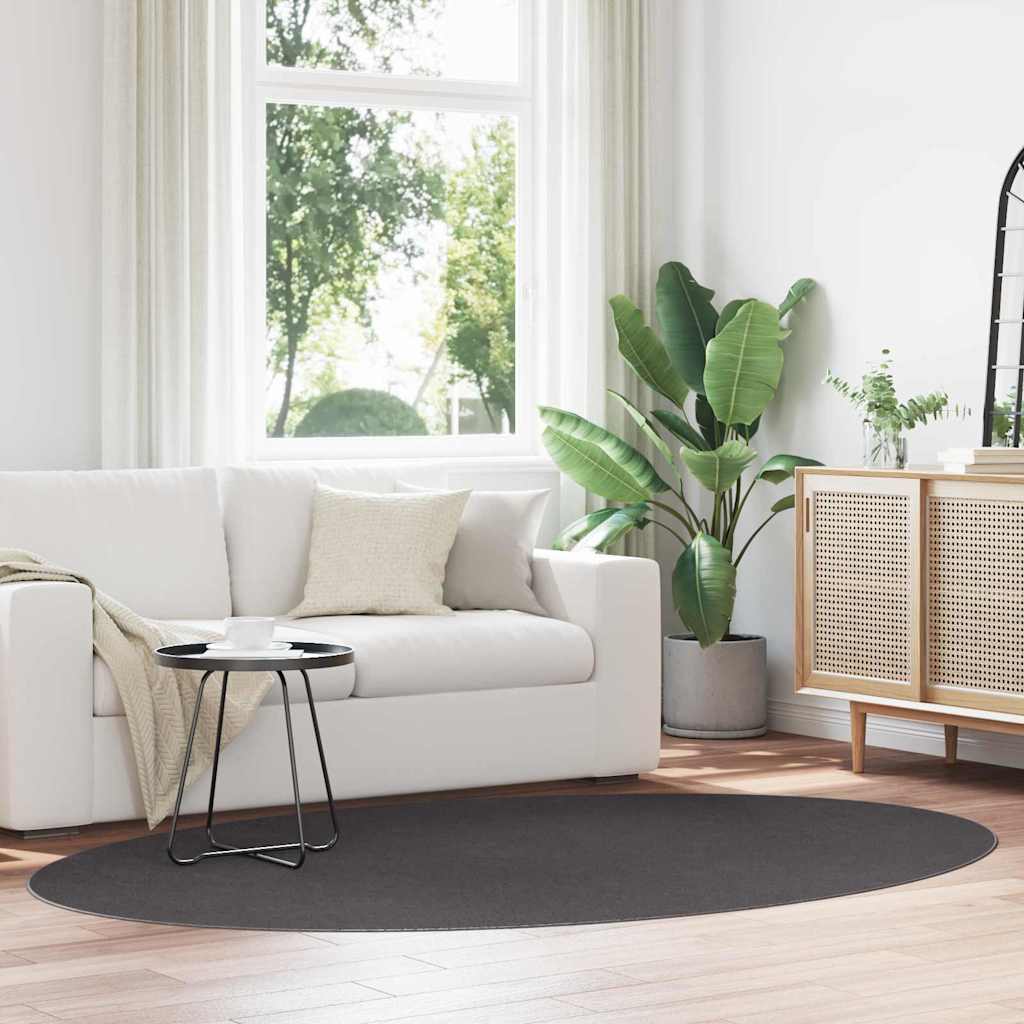 Vidaxl tapijt huarte antraciet 160 x 230 cm 100% polyester