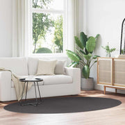 Vidaxl tapijt huarte antraciet 160 x 230 cm 100% polyester - afbeelding 1