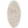 Vidaxl vloerkleden ovaal huarte beige 80 x 150 cm 100% polyester