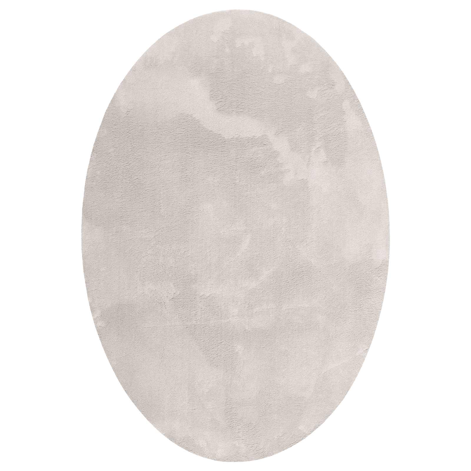 Vidaxl vloerkleden ovaal huarte zand 160 x 230 cm 100% polyester