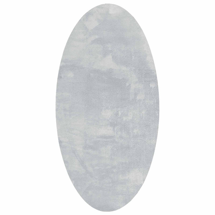 Vidaxl tapijt huarte grijs 80 x 150 cm 100% polyester