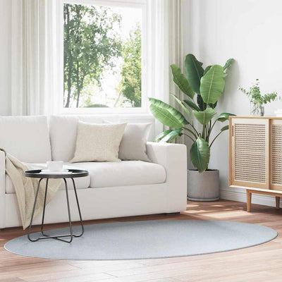 Vidaxl tapijt huarte grijs 140 x 200 cm 100% polyester
