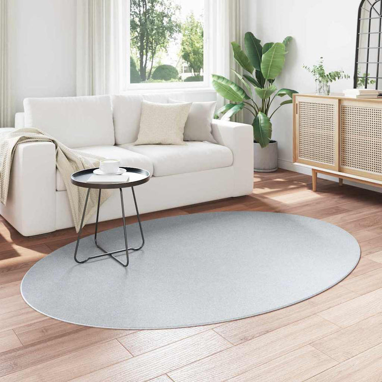 Vidaxl tapijt huarte grijs 140 x 200 cm 100% polyester