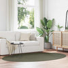 Vidaxl vloerkleden ovaal huarte bosgroen 160 x 230 cm 100% polyester