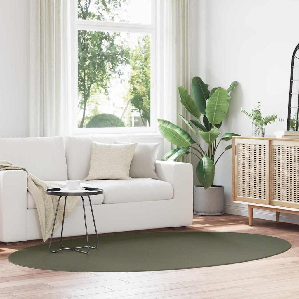 Vidaxl tapijt huarte bosgroen 160 x 230 cm 100% polyester