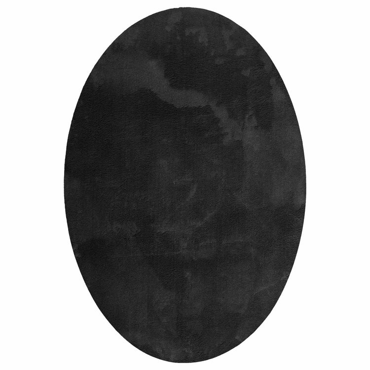 Vidaxl tapijt huarte zwart 160 x 230 cm 100% polyester