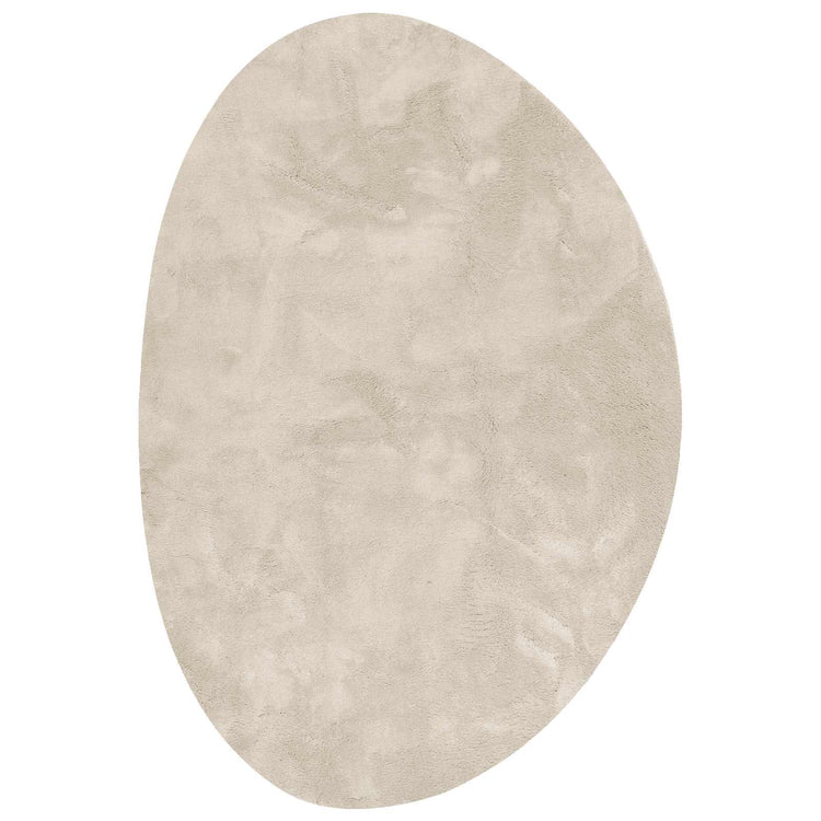 Vidaxl vloerkleden huarte beige 160 x 230 cm polyester