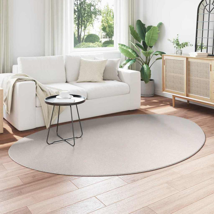 Vidaxl vloerkleden huarte zand 160 x 230 cm polyester