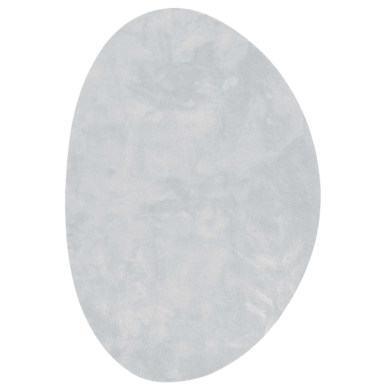 Vidaxl tapijt huarte grijs 140 x 200 cm polyester