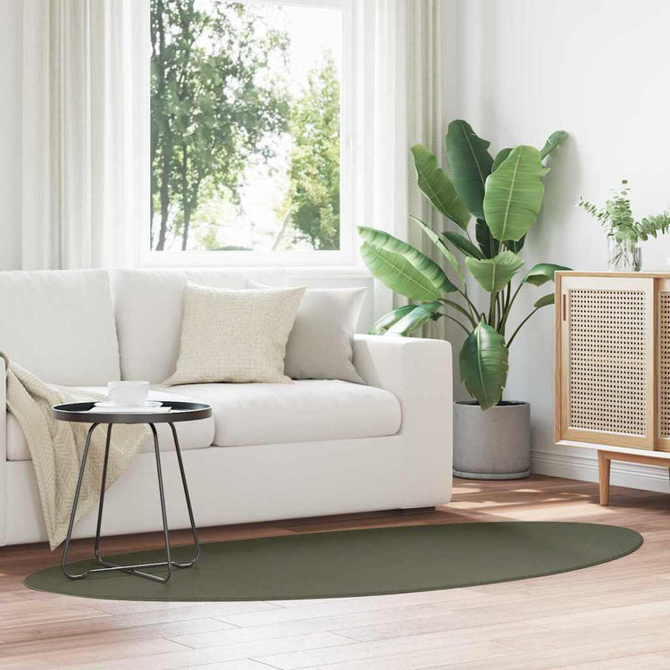 Vidaxl tapijt huarte bosgroen 100 x 200 cm polyester