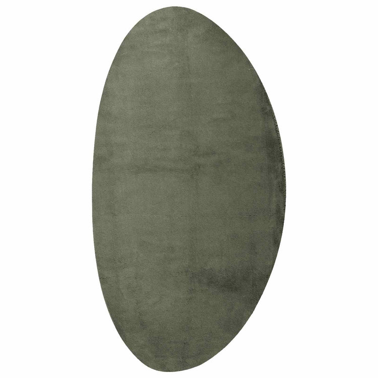 Vidaxl tapijt huarte bosgroen 100 x 200 cm polyester