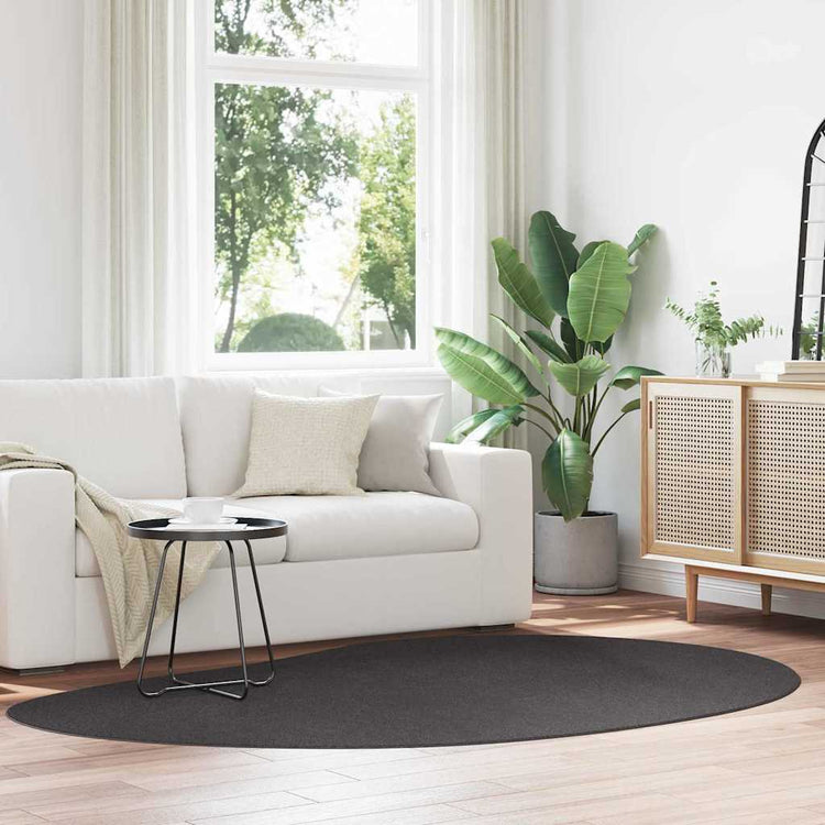 Vidaxl tapijt huarte antraciet 160 x 230 cm polyester