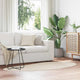 Vidaxl tapijt huarte beige 100 x 200 cm polyester