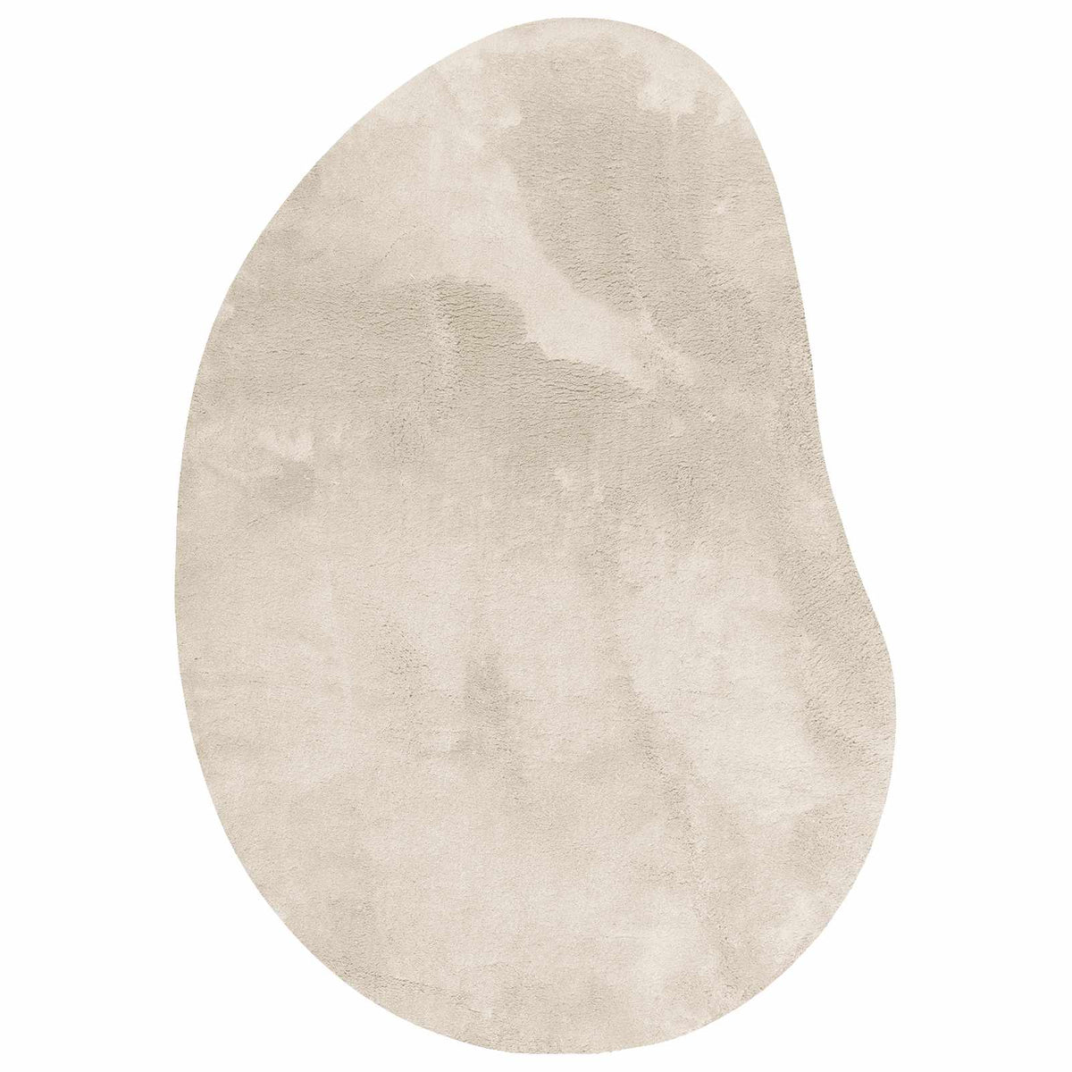 Vidaxl vloerkleden huarte beige 100 x 200 cm polyester