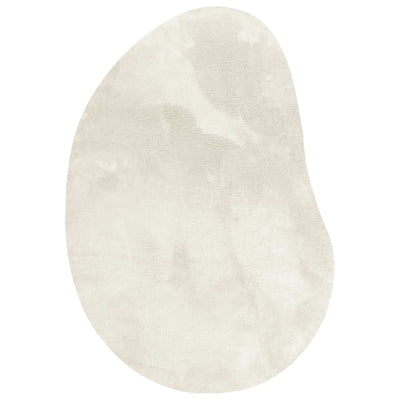 Vidaxl tapijt huarte crèmekleurig 140 x 200 cm polyester
