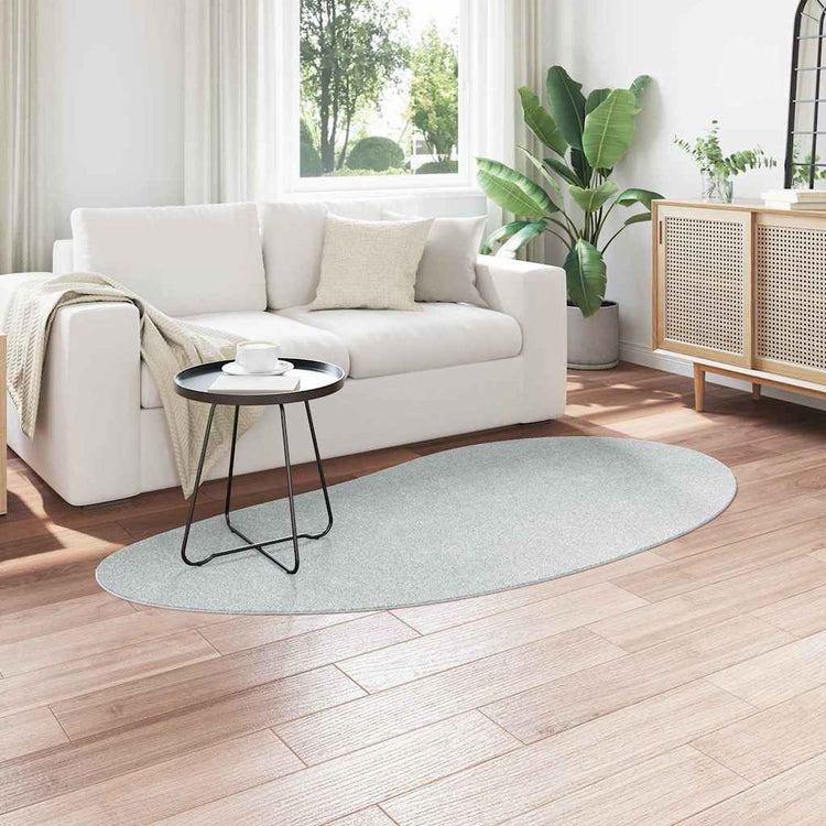 Vidaxl tapijt huarte grijs 100 x 200 cm polyester