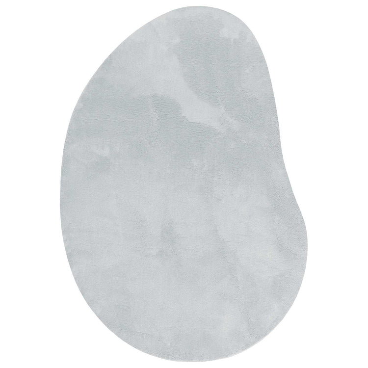 Vidaxl tapijt huarte grijs 100 x 200 cm polyester