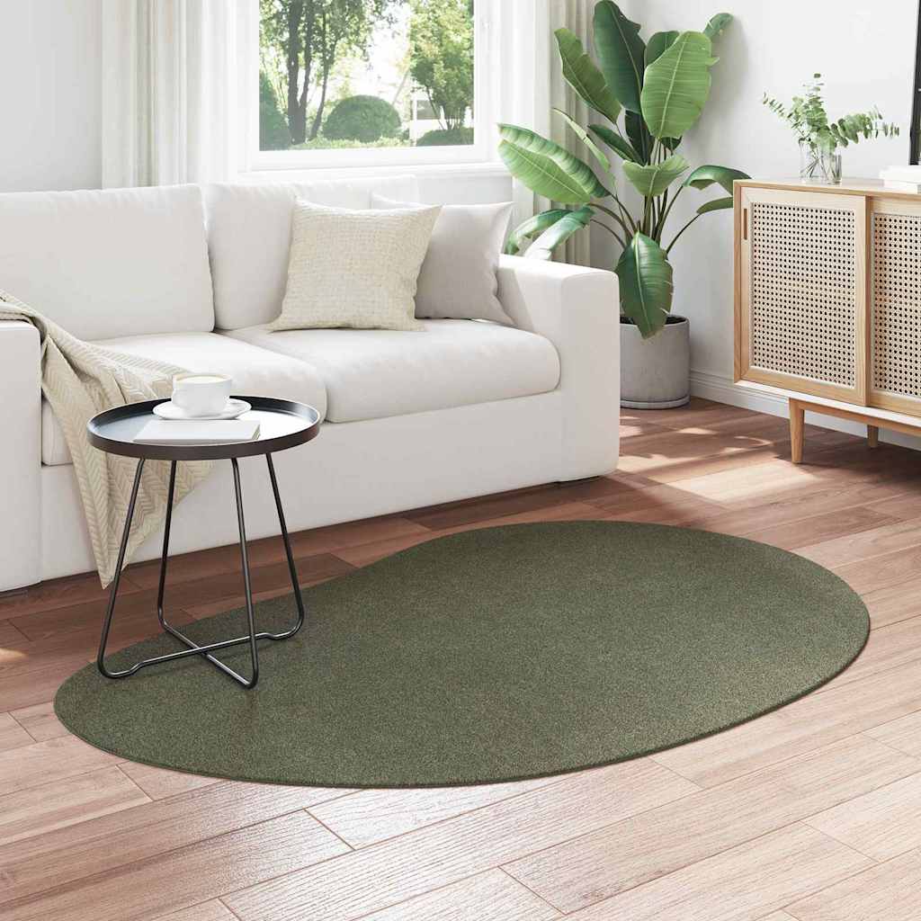Vidaxl vloerkleden huarte bosgroen 120 x 170 cm polyester